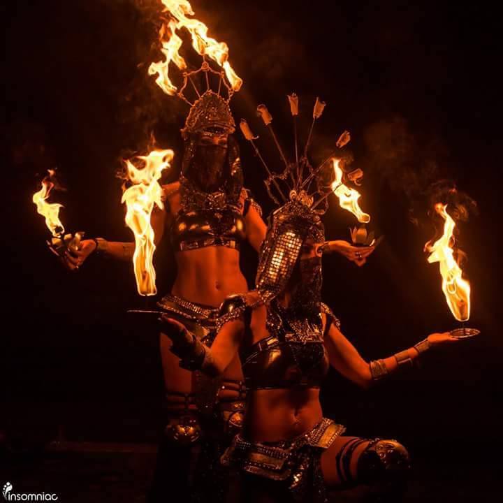 Fire Dancers